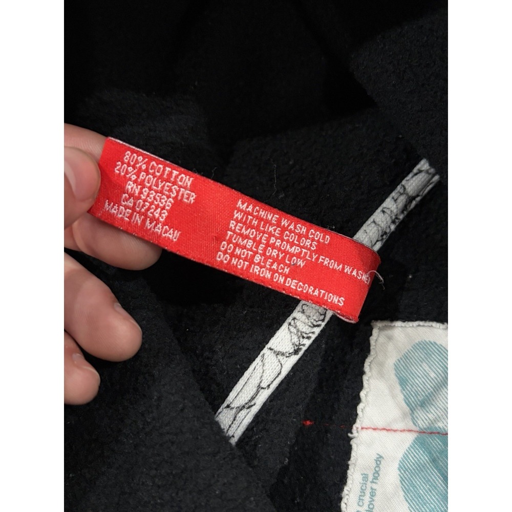 Vintage Y2k Ecko Unltd. Logo Stitched Hoodie Black Red XXL Skater Hip-Hop - Picture 7 of 12